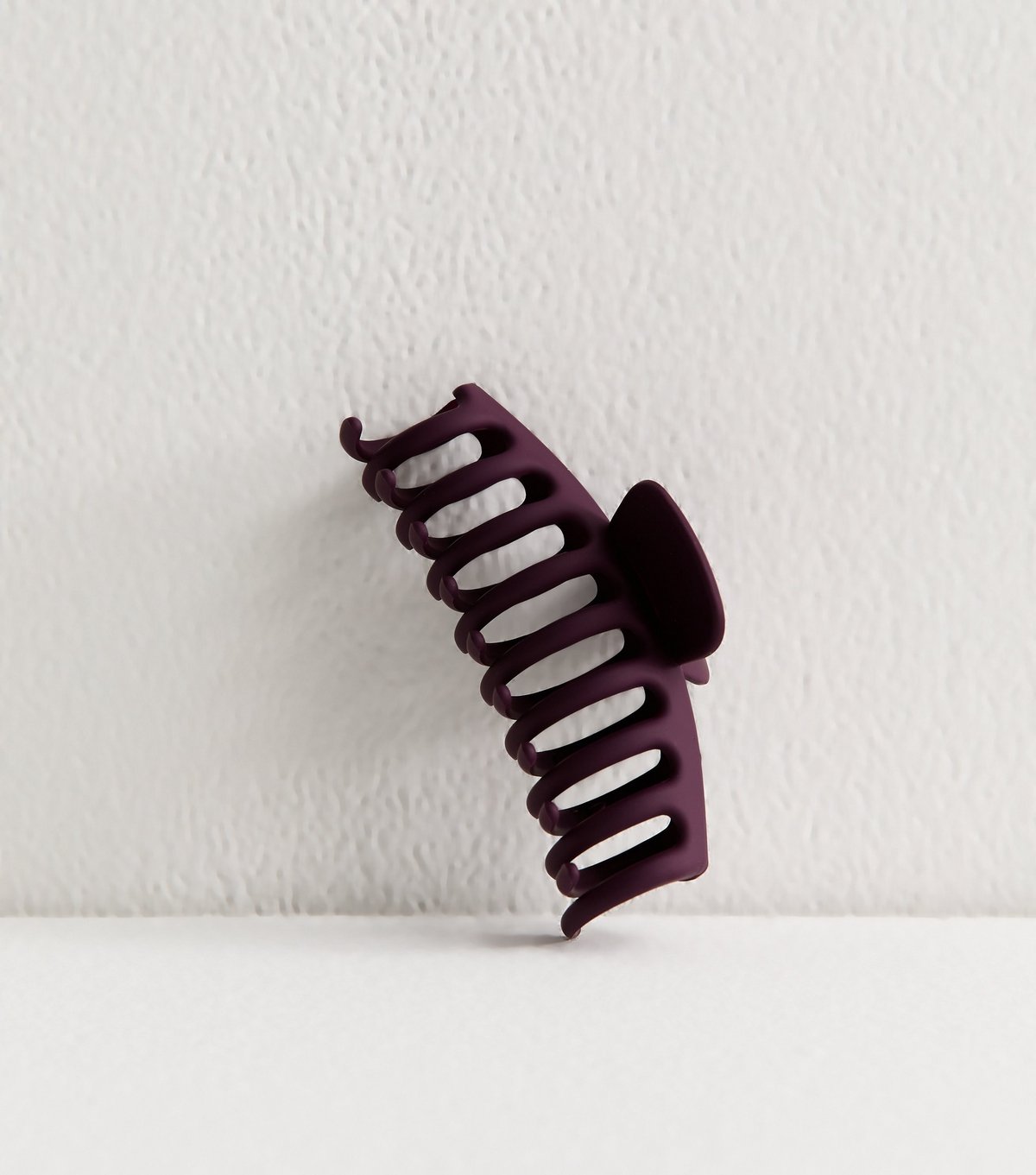 New Look Dark Burgundy Matte Hair Claw Clip New Look - 2