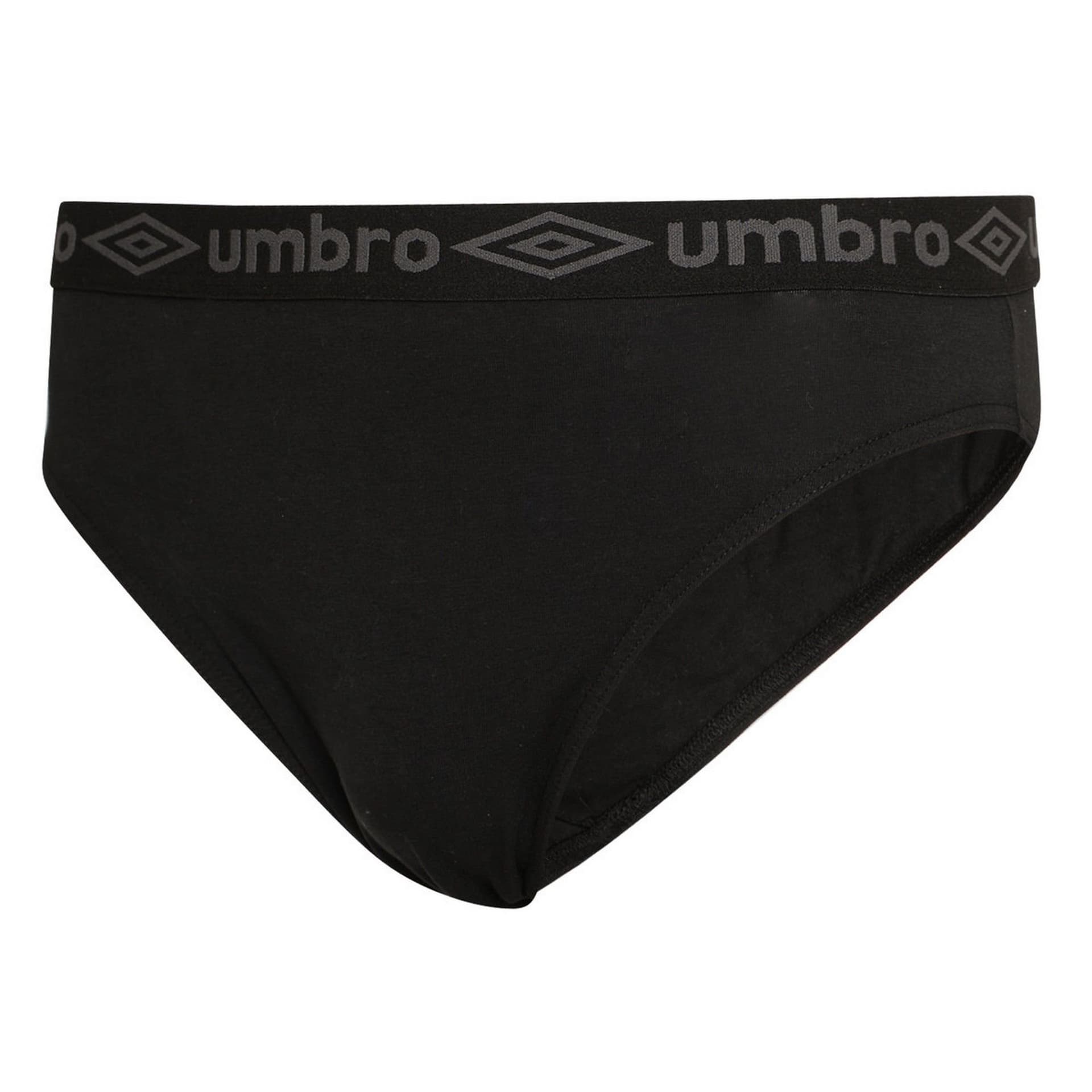Umbro Umbro Men's Plain Briefs (Pack of 3) in Black