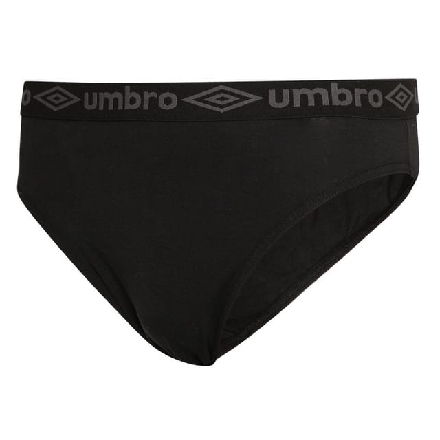 Umbro Umbro Men's Plain Briefs (Pack of 3) in Black - 3