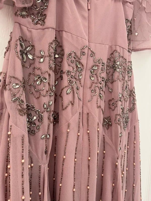 ASOS Embellished Cape Dress