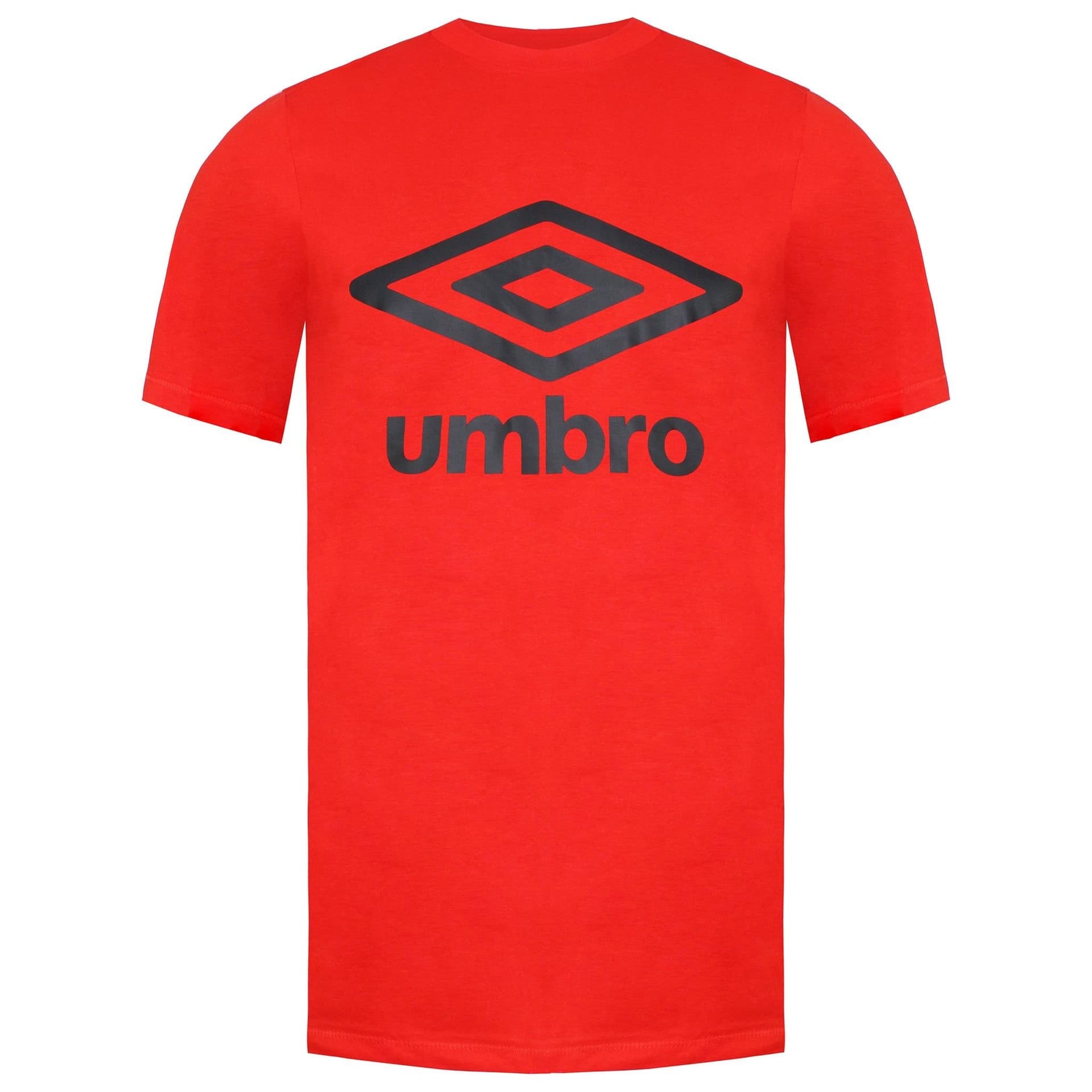Umbro Umbro Men's Large Logo Red T-Shirt