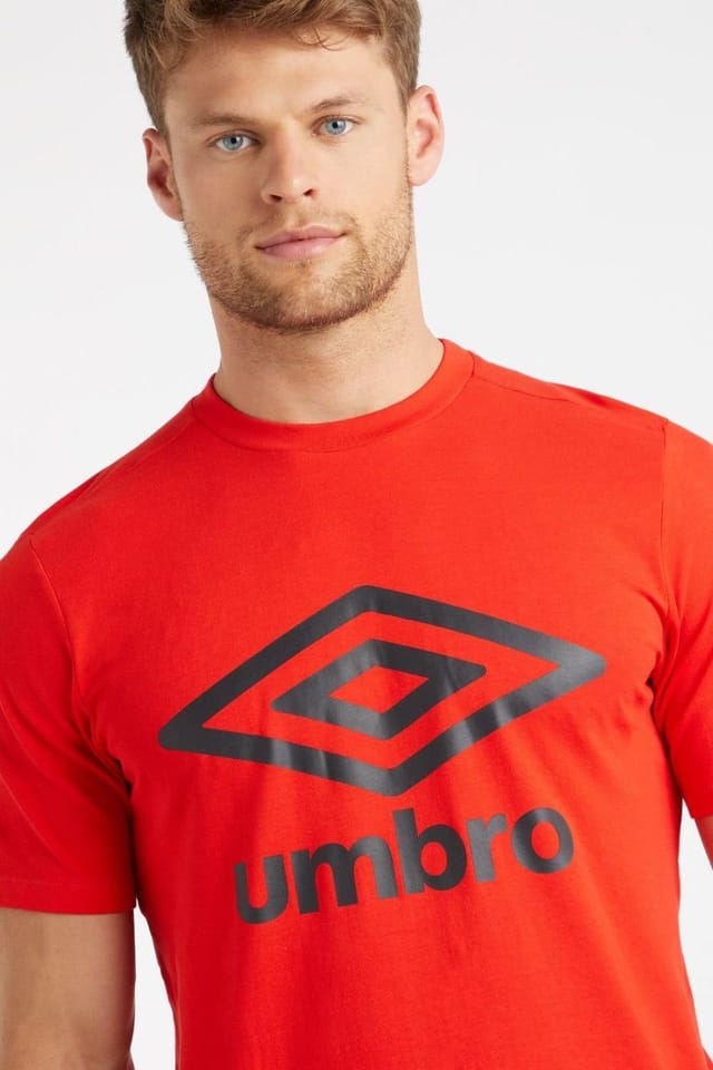Umbro Umbro Men's Large Logo Red T-Shirt - 3