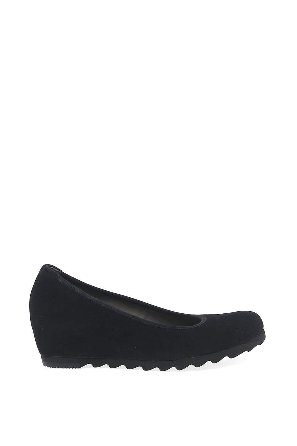 Gabor Gabor Women's 'Request' Wedge Court Shoes in Black