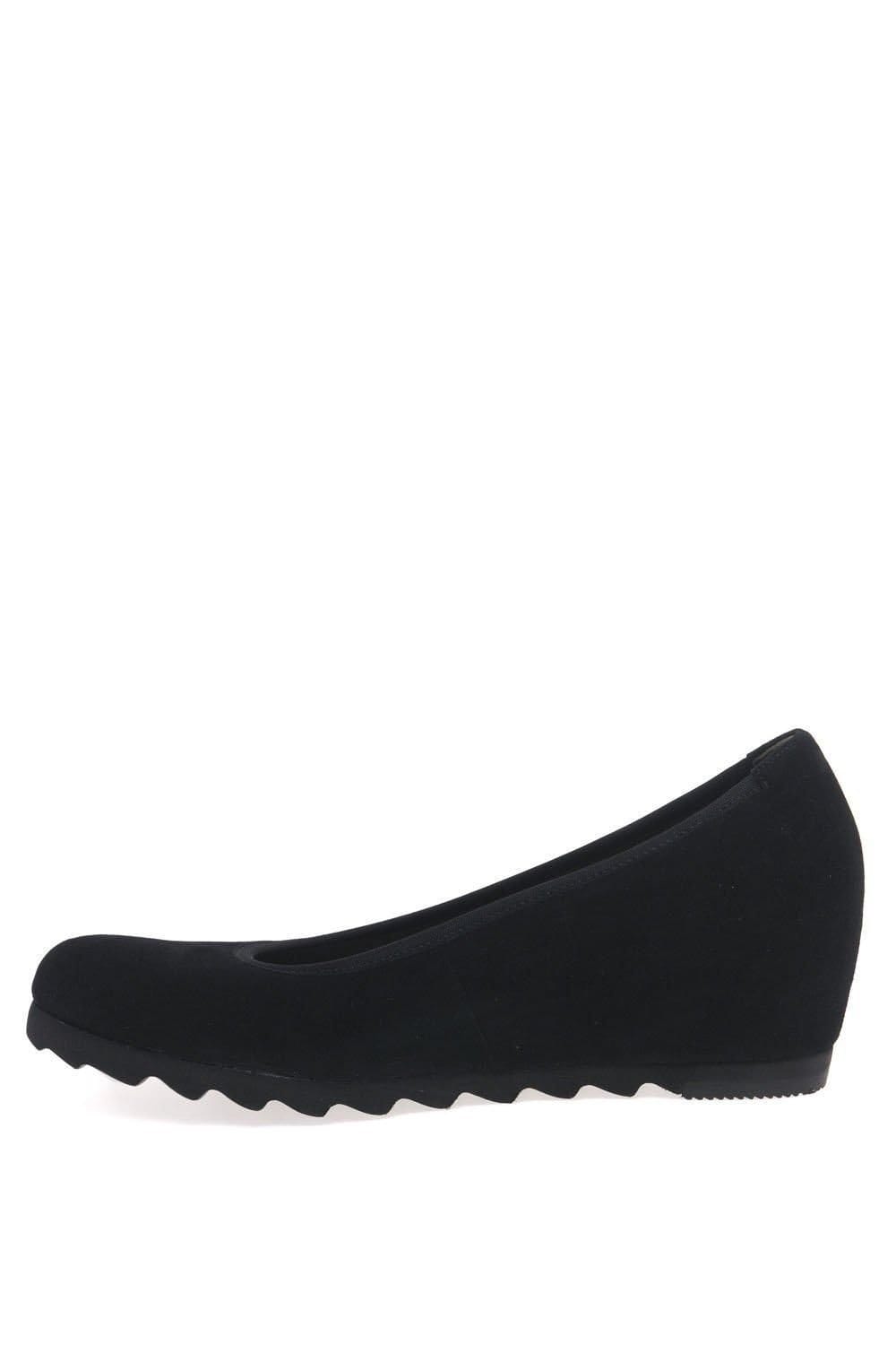 Gabor Gabor Women's 'Request' Wedge Court Shoes in Black - 4