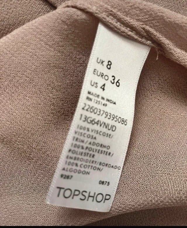 Topshop Vintage Topshop lace detail Y2K top immaculate