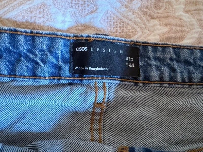 ASOS ASOS design denim skirt
