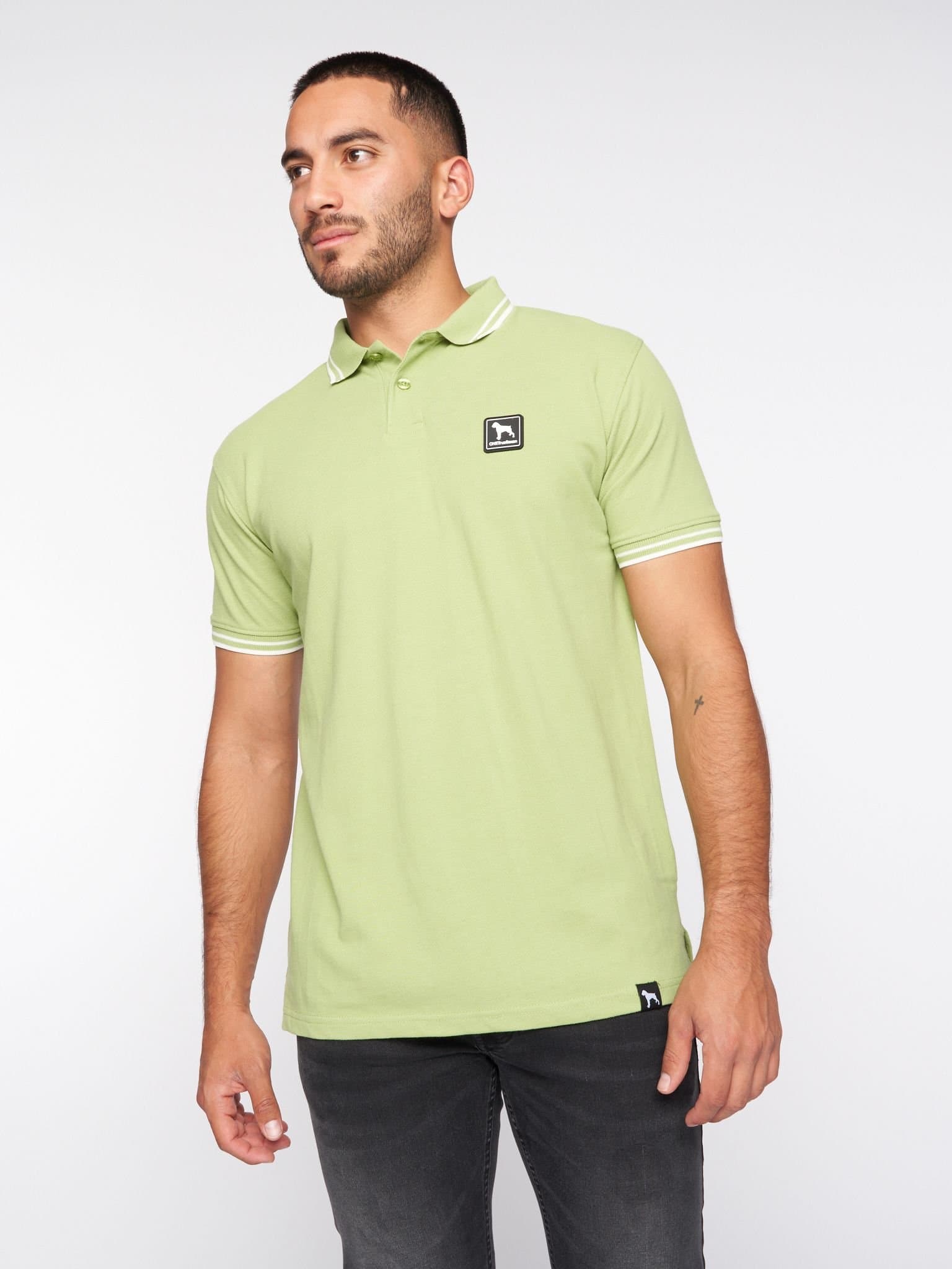 One True Saxon One True Saxon Men's Dexon Polo in Green