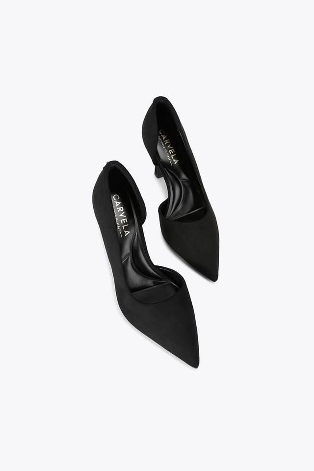 Carvela Carvela Women's 'Corletta D Orsay' Fabric Heels in Black - 2