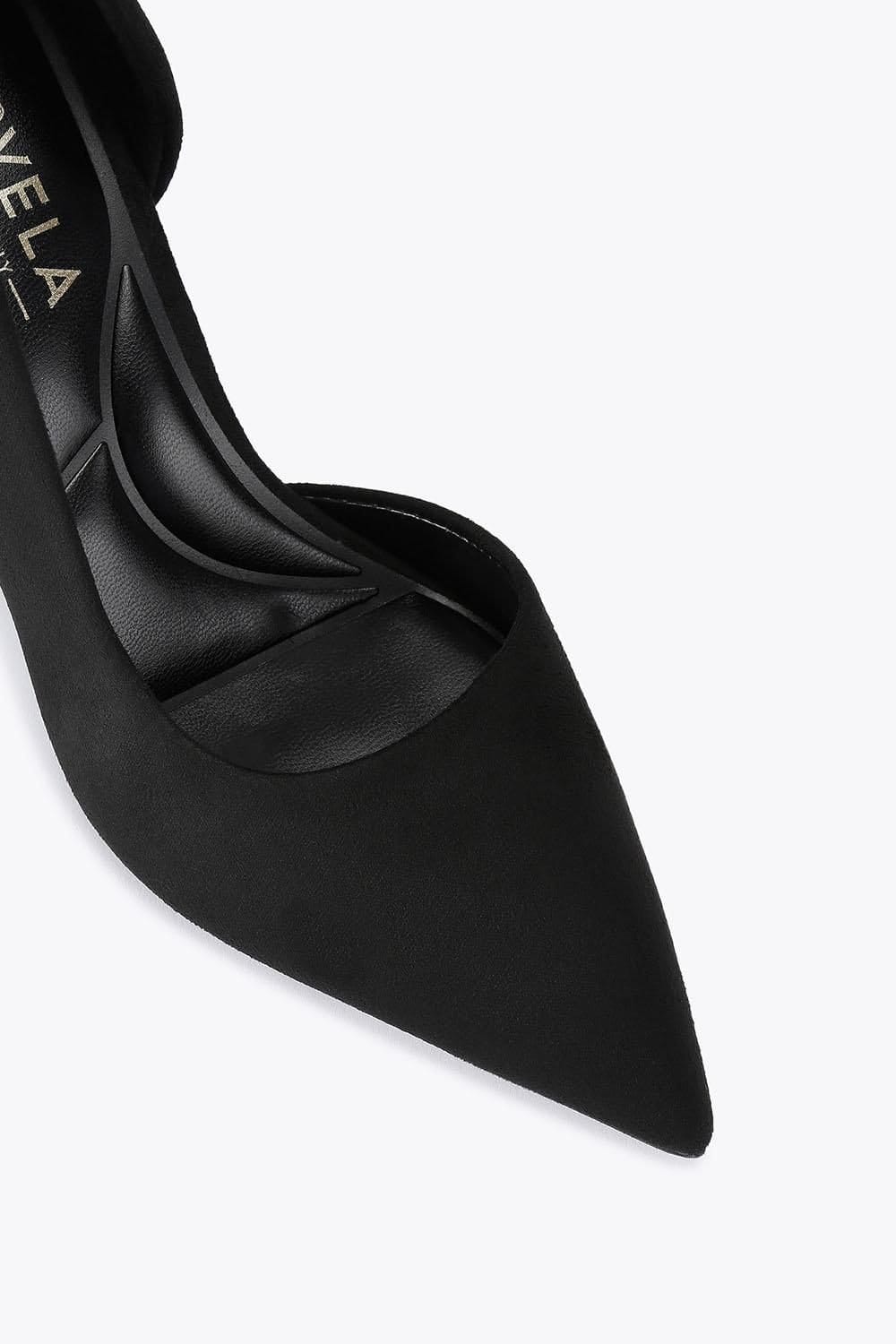 Carvela Carvela Women's 'Corletta D Orsay' Fabric Heels in Black - 4