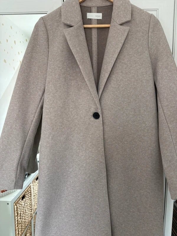 Zara Zara Beige Long Coat S - 1