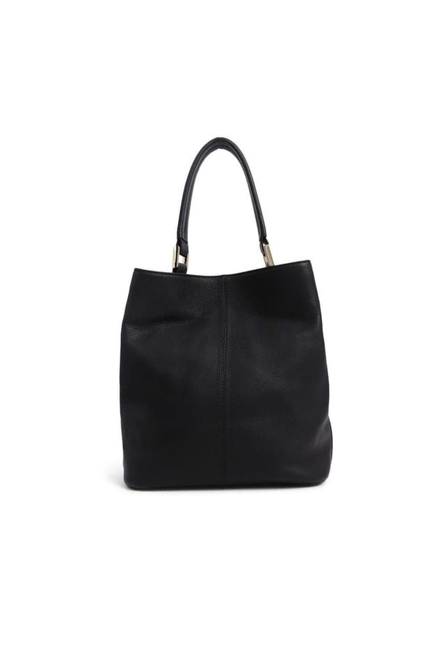 Jones Bootmaker Jones Bootmaker Women's Verna Leather Shoulder Bag in Black - 2
