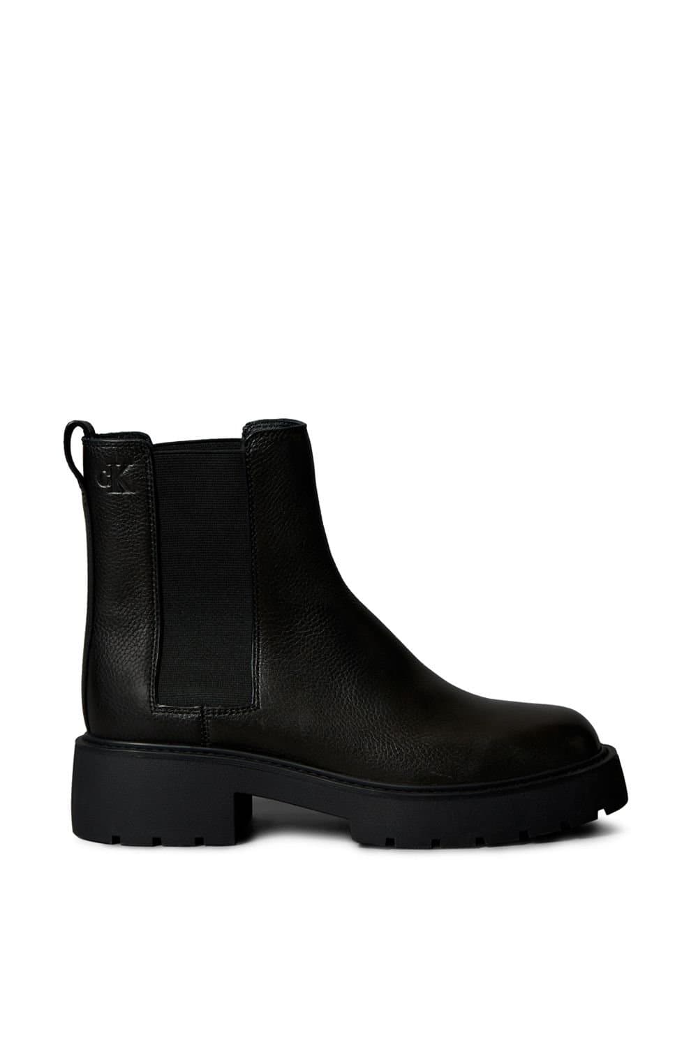Calvin Klein Calvin Klein Women's Chunky Chelsea Boot Lth Black