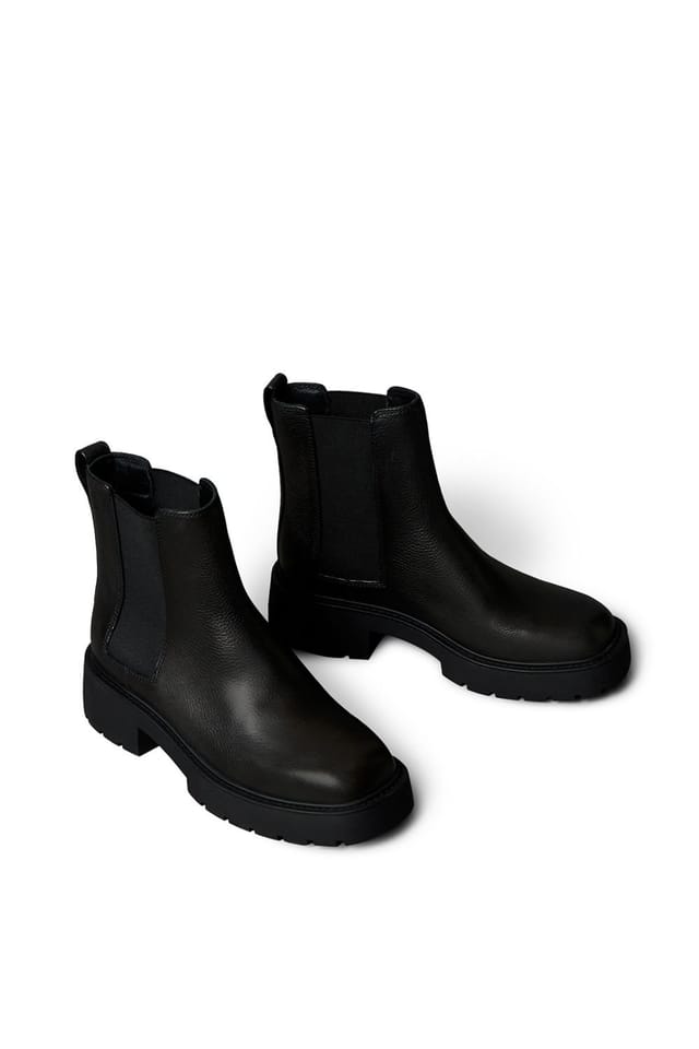 Calvin Klein Calvin Klein Women's Chunky Chelsea Boot Lth Black - 2