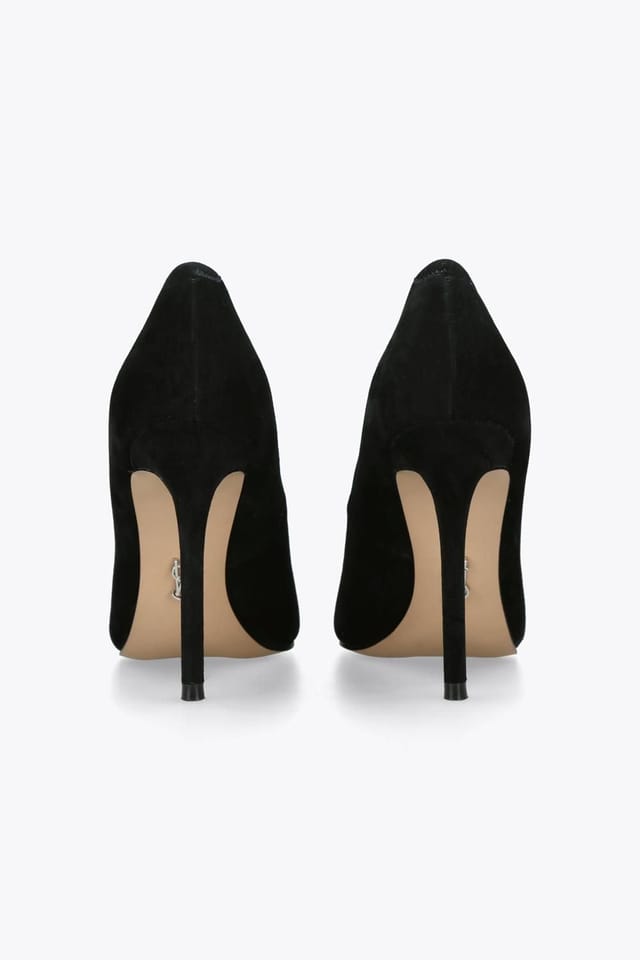Steve Madden STEVE MADDEN Women's 'Thrive 015' Suede Heels in Black - 3