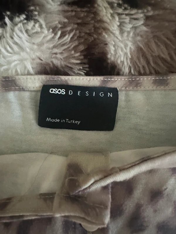 ASOS ASOS leopard button tank top - 1