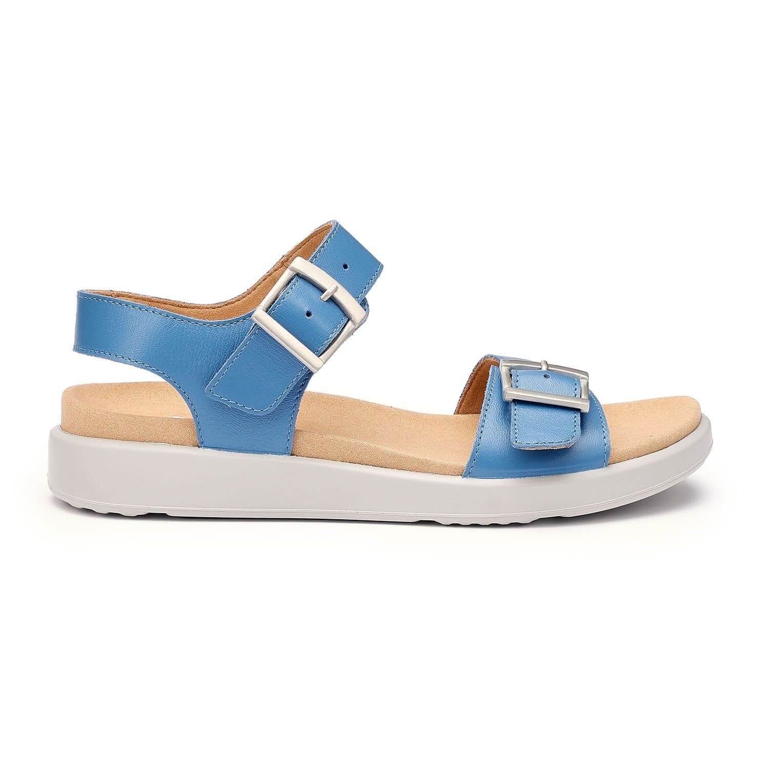 Hotter Hotter Women's 'Corfu' Sandals in Mid Blue