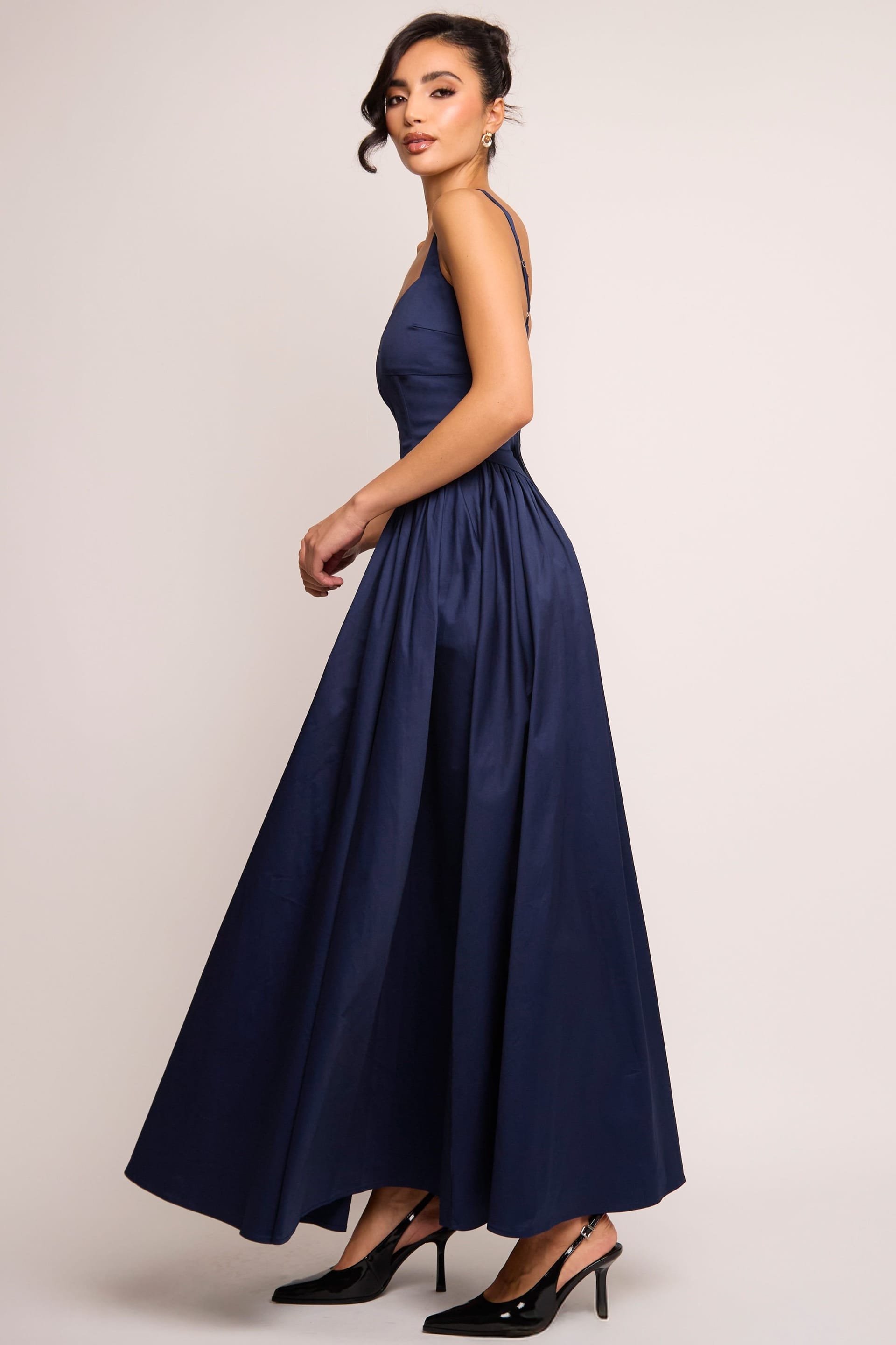Jaded Rose Jaded Rose Women's Cerra Navy Sweetheart Gown Maxi Dress - 4