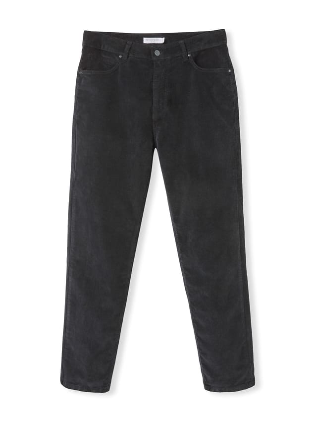 Celtic & Co Celtic & Co Women's Slim Straight Leg Trousers in Dark Grey - 2
