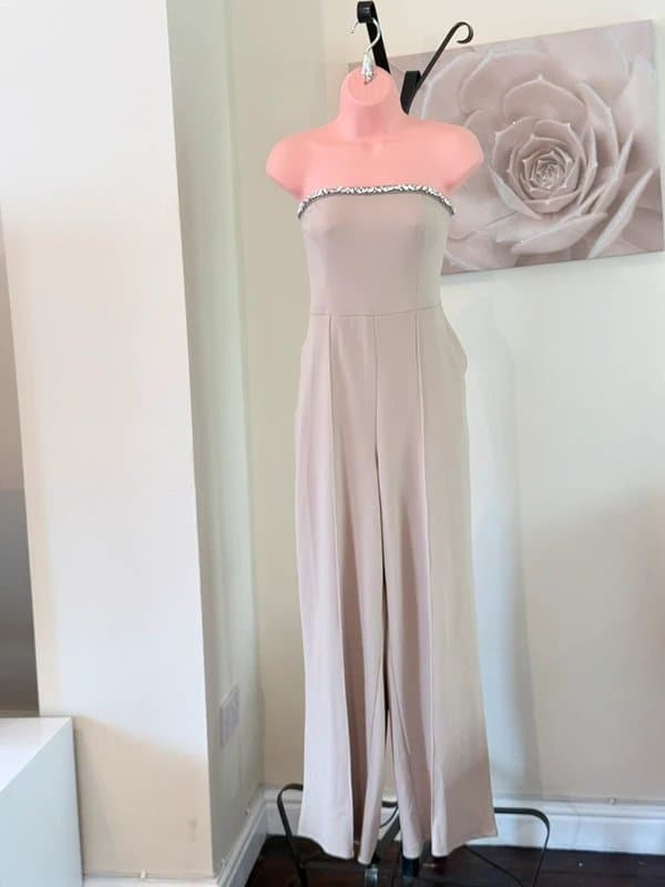 River Island River island embellished wide leg jumpsuit RRP £49