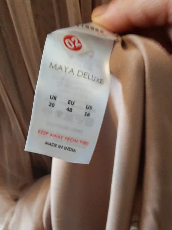 Maya Deluxe Asos Maya deluxe embellished dress size 20