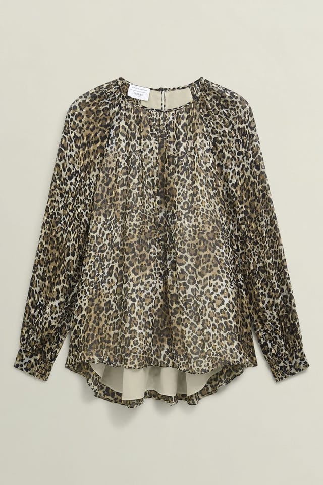 Hobbs London Hobbs London Women's Grantham Top in Fawn - 2