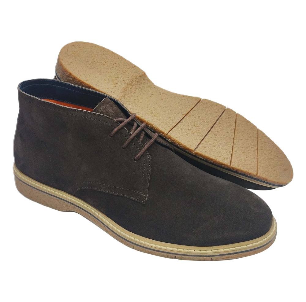 LB COMFORT LB COMFORT Men's Percy Leather Boots in Dark Brown - 2