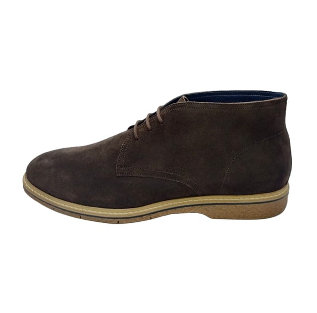 LB COMFORT LB COMFORT Men's Percy Leather Boots in Dark Brown - 2