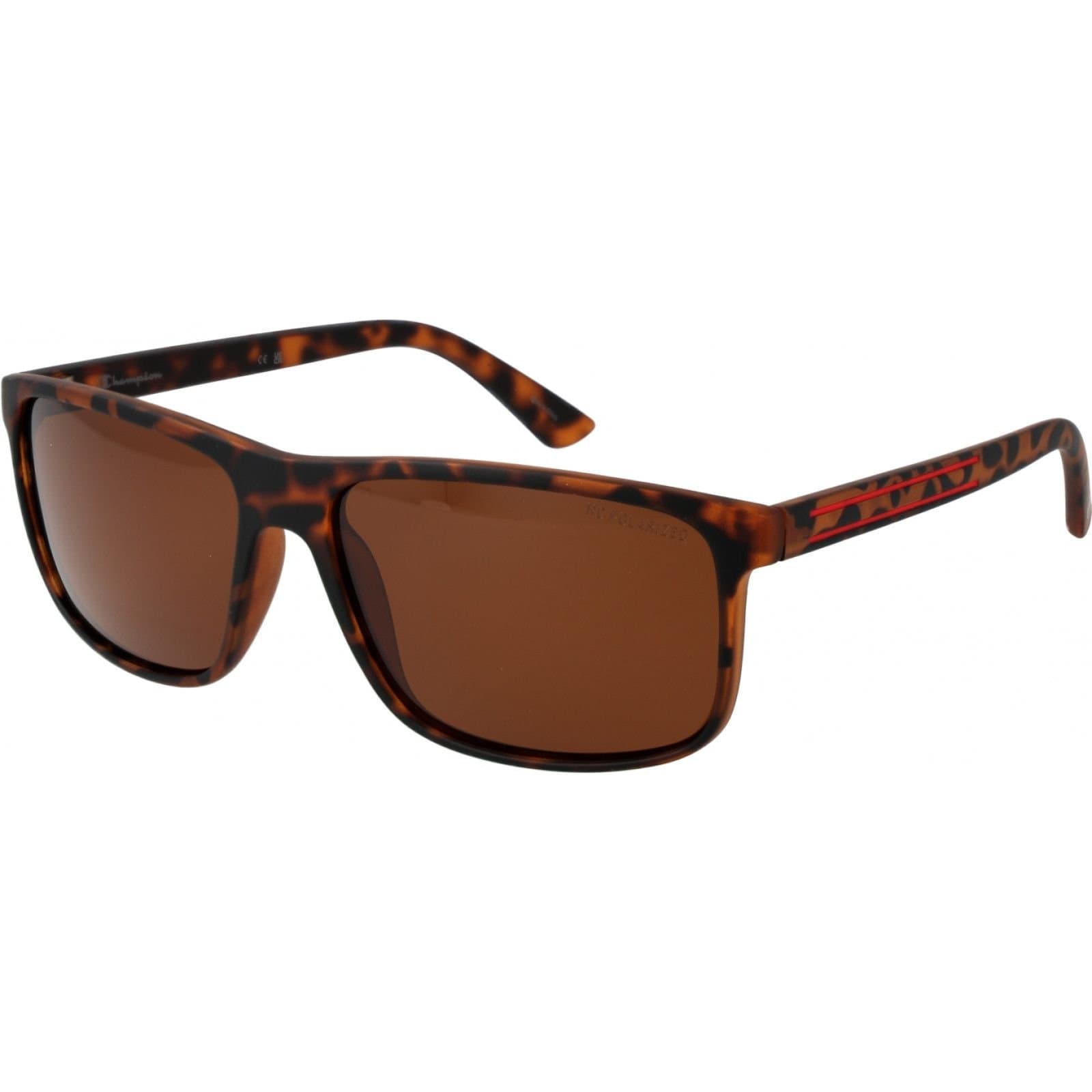 Champion Champion Men's CU5162-59C03 Square/Rectangle Sunglasses in Brown