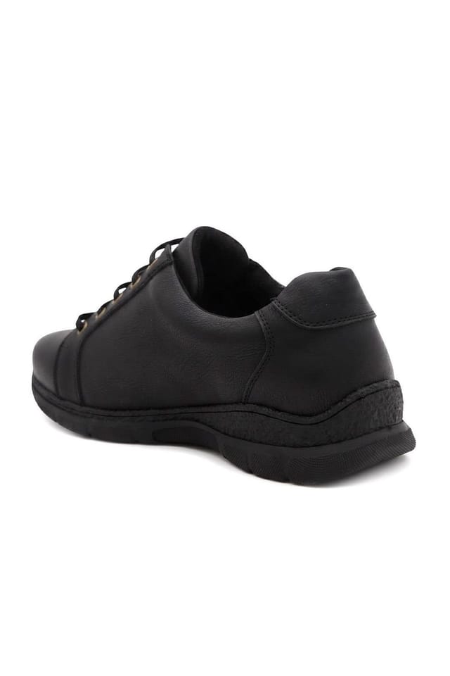 Easyfit Easyfit Women's Extra Wide Zip & Lace Trainers in Black - 3