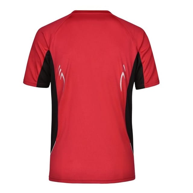 James and Nicholson James and Nicholson Men's Running T-Shirt in Red - 2
