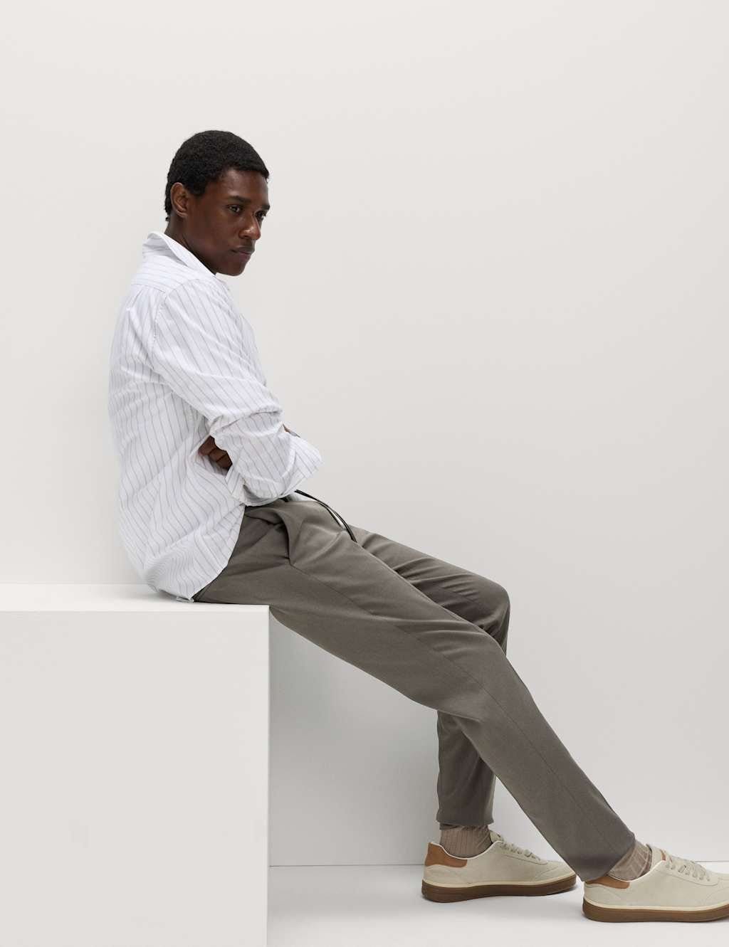 M&S Mole Tapered Fit Elasticated Trousers
