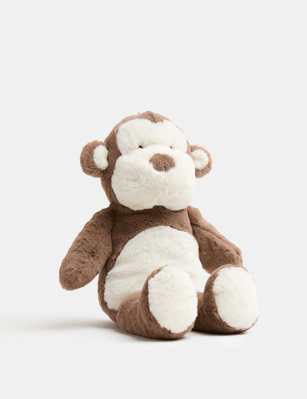 Marks & Spencer M&S Plush Monkey Toy (0+ Mths) Brown Mix