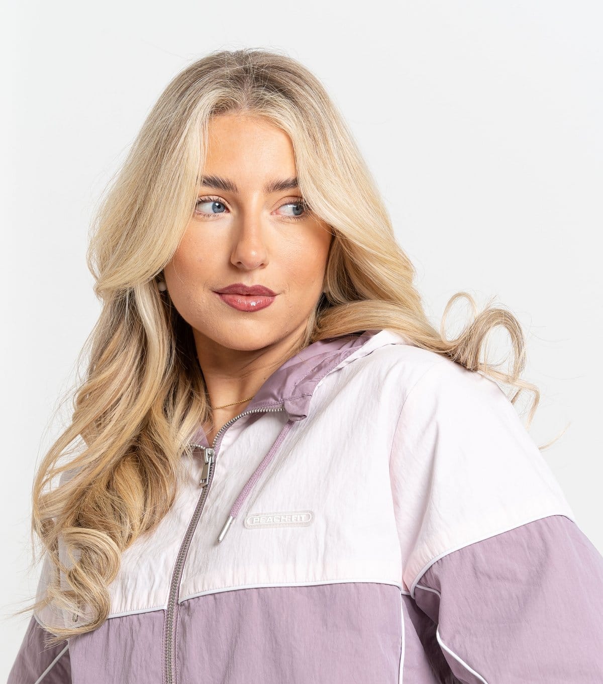 Peach Fit Women's Dusky Purple Esme Track Jacket Peach Fit New Look - 4