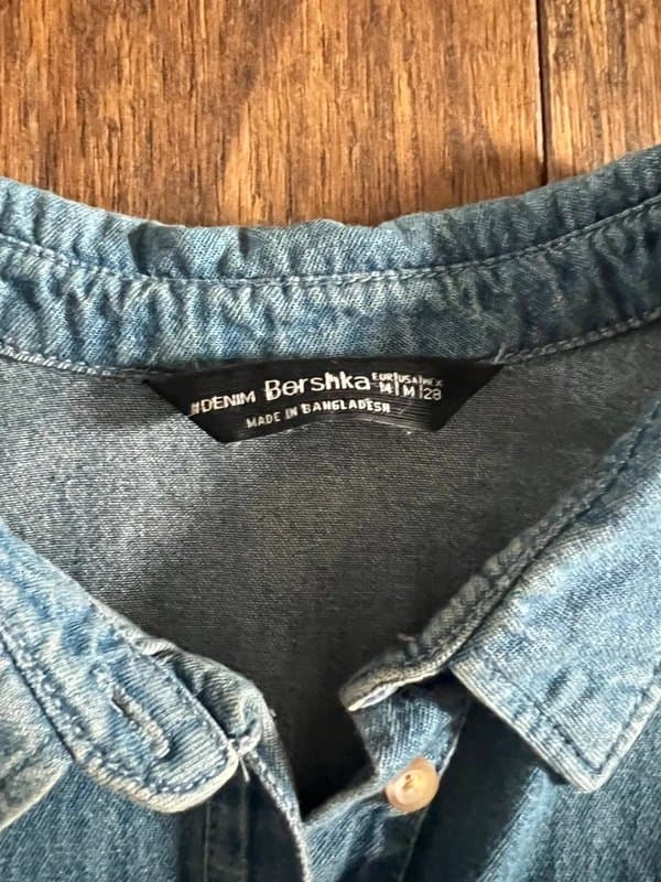 Bershka Bershka Denim shirt size M