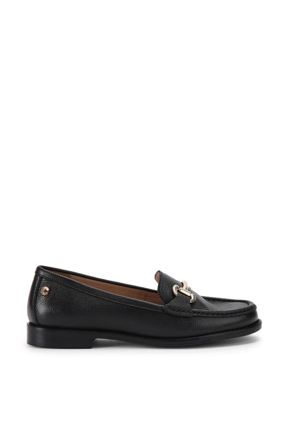 Carvela Carvela Women's 'Snap Wide Fit' Leather Flats in Black