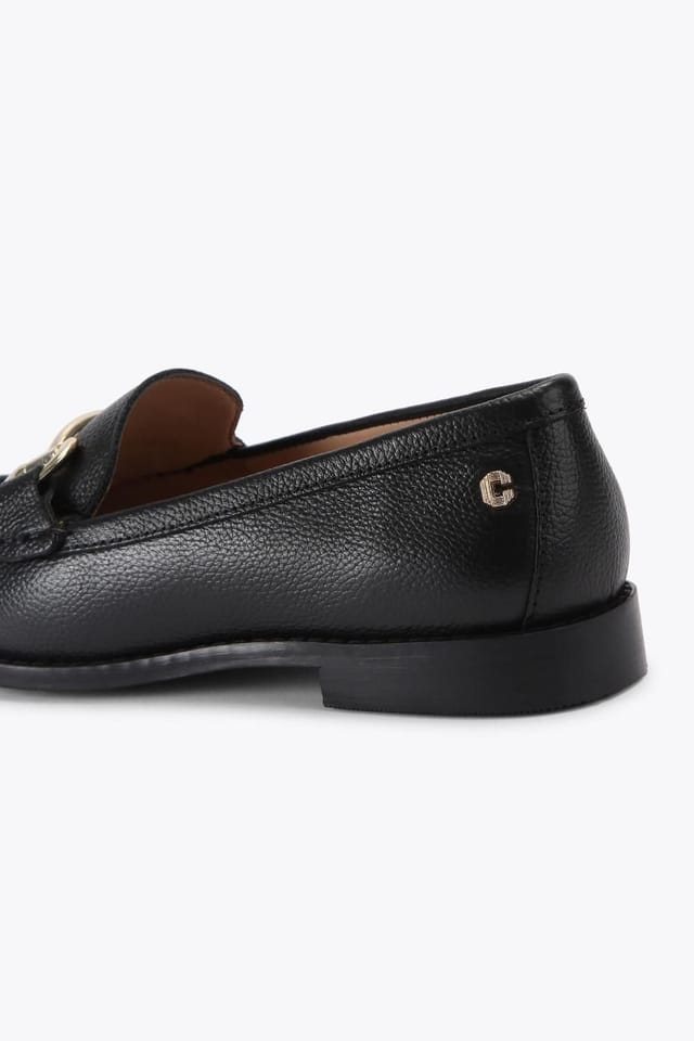 Carvela Carvela Women's 'Snap Wide Fit' Leather Flats in Black - 3