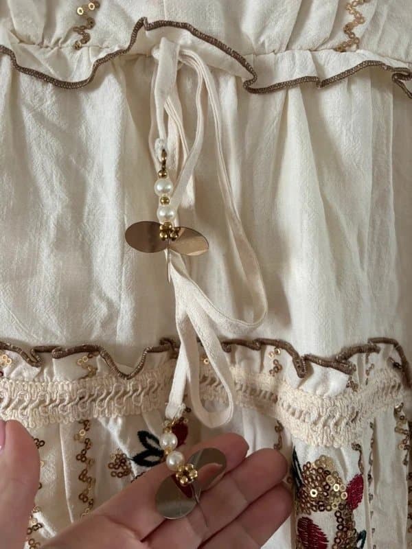peafowl Beautiful summer dress