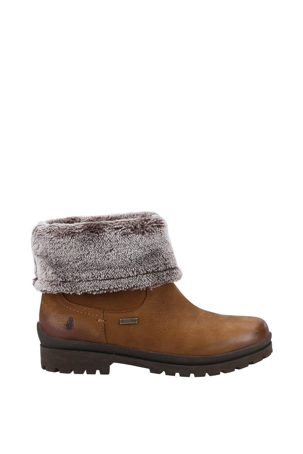 Hush Puppies Hush Puppies Women's 'Alice' Ankle Boots in Camel - 4