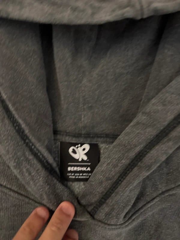 Bershka Bershka Olivia Rodrigo Stonewash Hoodie - Grey - M