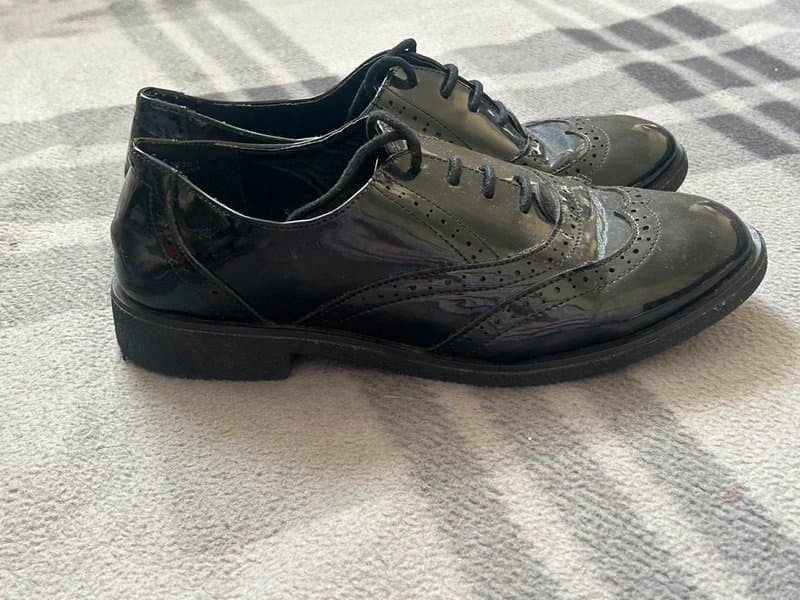New Look New Look Black Brogues - Size 5