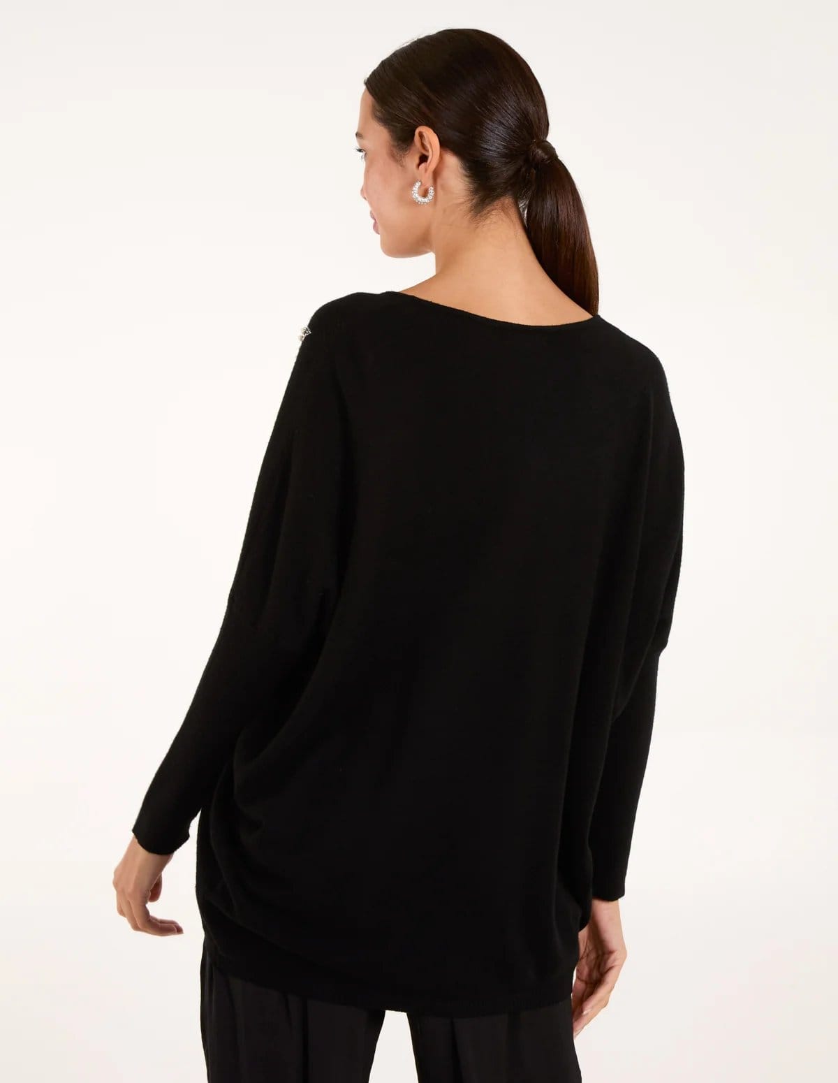 Blue Vanilla Diamante Pearl Star Jumper - 4