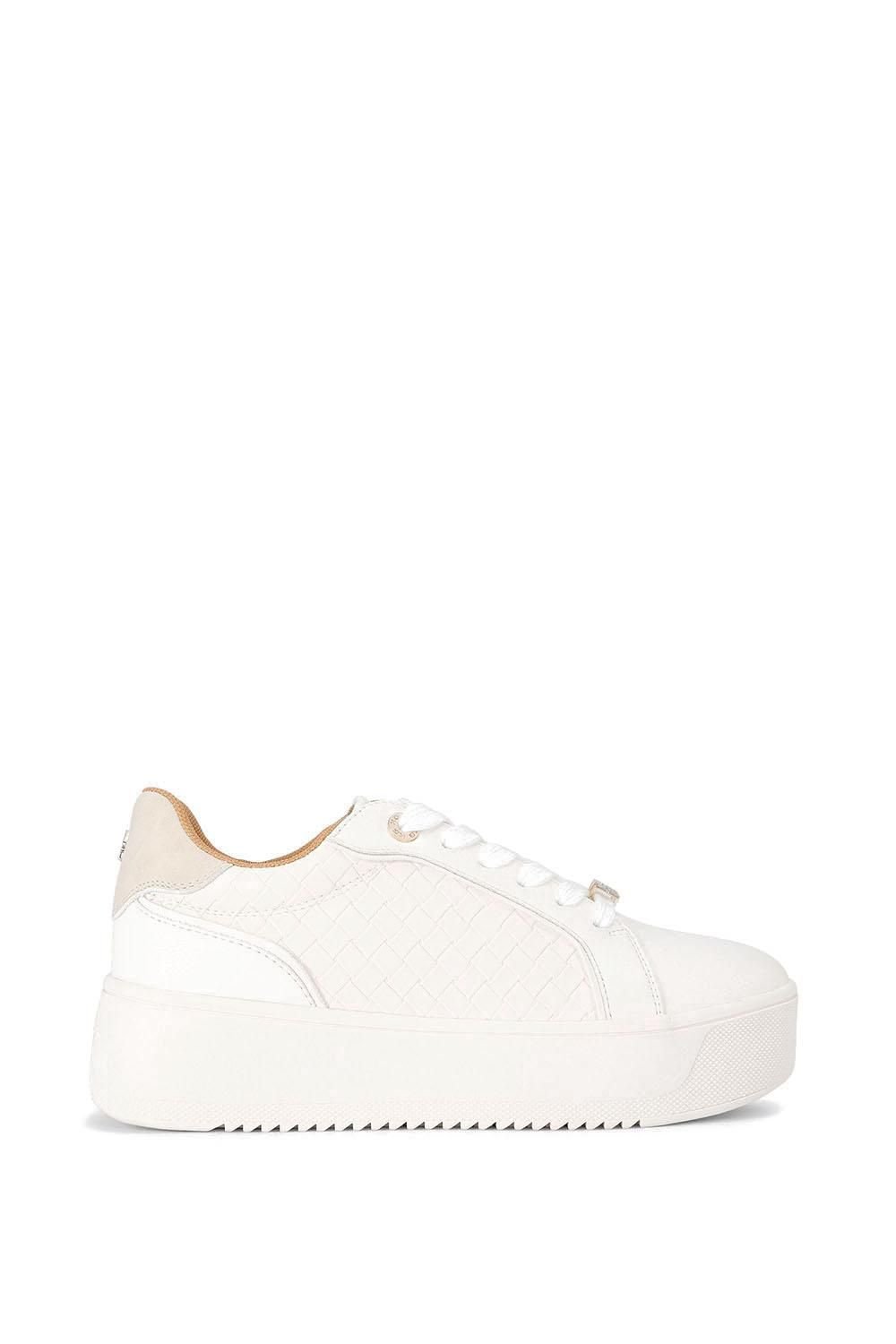 KG Kurt Geiger KG Kurt Geiger Women's 'Lighter Weave' Trainers in White - 3