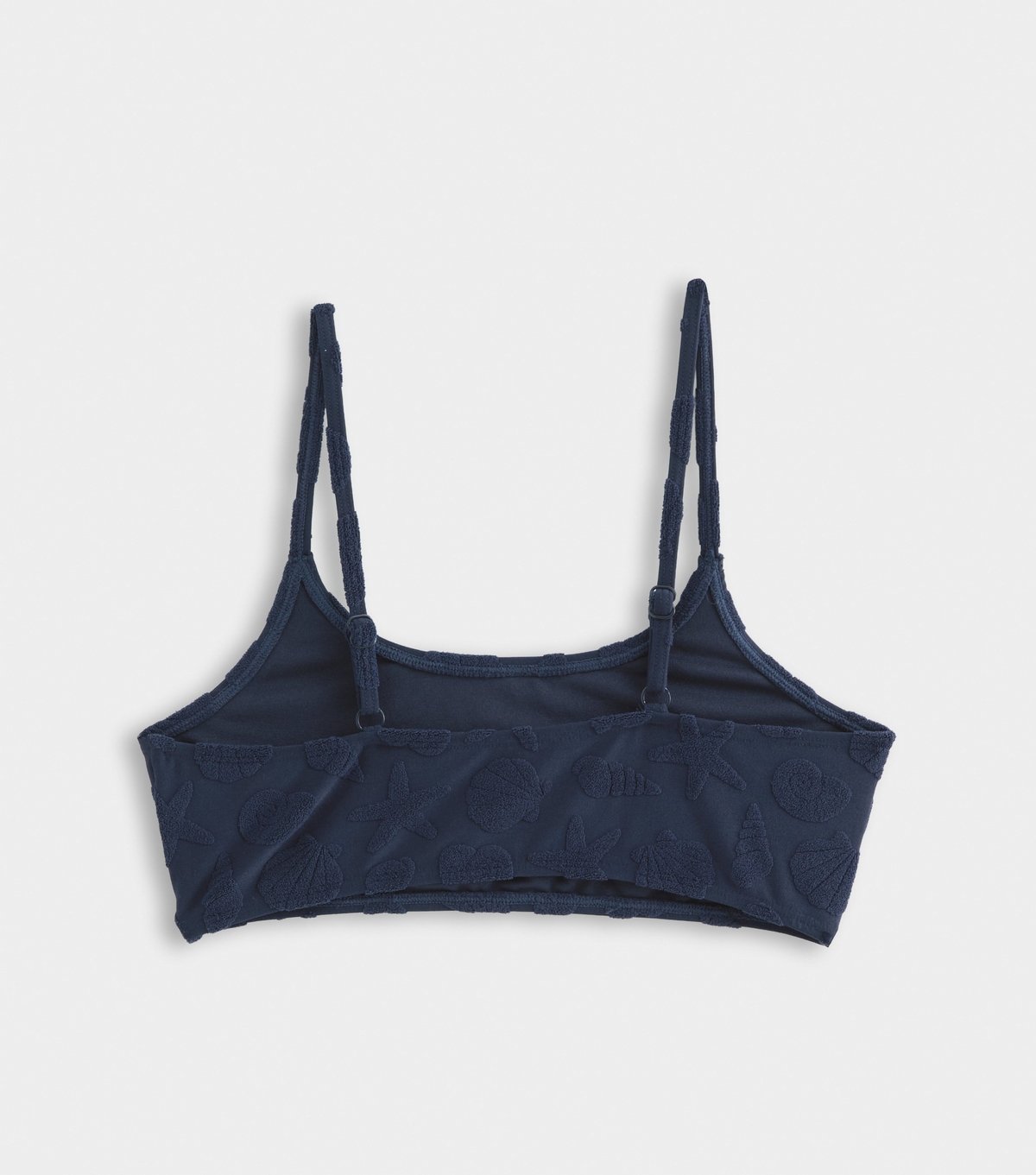 New Look Girls' Navy Towelling Bikini Crop Top and Bikini Bottoms New Look - 2