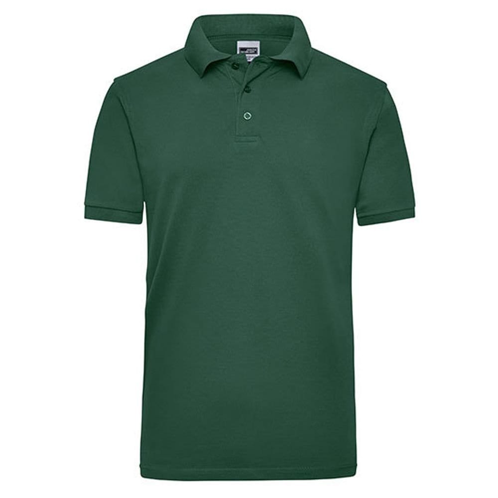 James and Nicholson James and Nicholson Men's Workwear Polo Shirt in Dark Green - 1