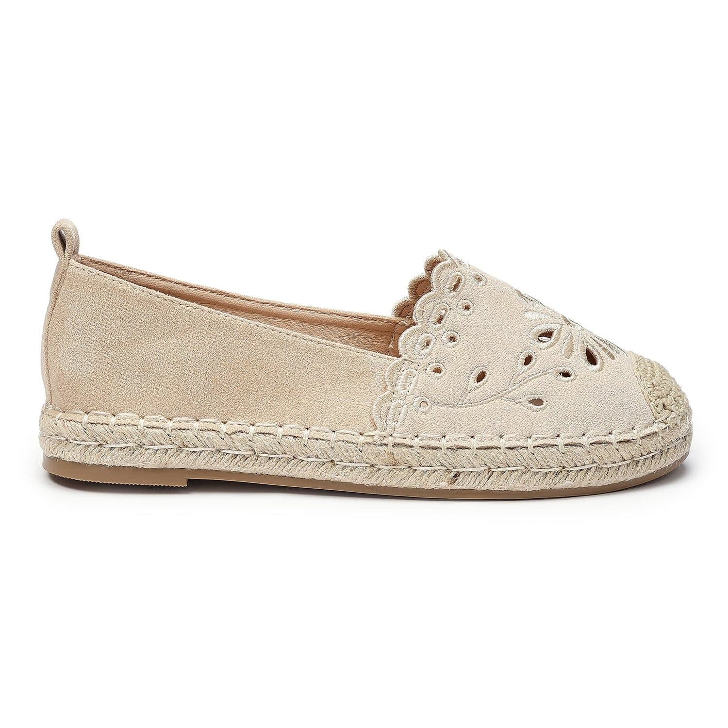 Hotter Hotter Women's 'Sundaze' Light Beige Espadrilles