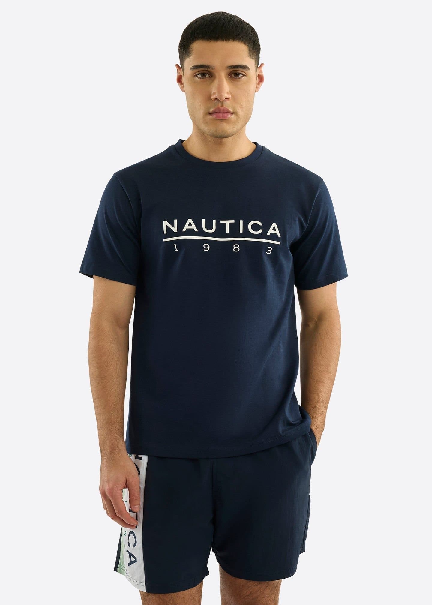 Nautica Nautica Men's Clarion T-Shirt in Dark Navy