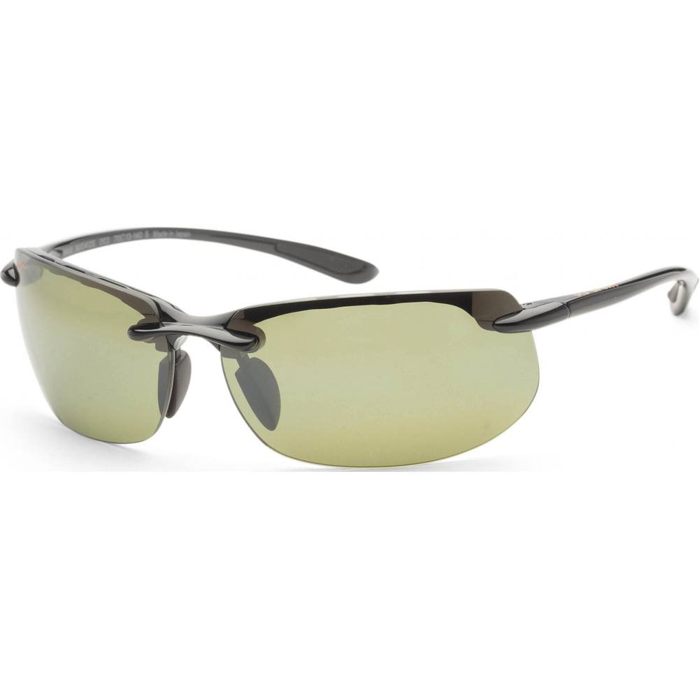Maui Jim Maui Jim Men's MJ0412S-003 Banyans Aviator/Navigator Sunglasses in Black - 1