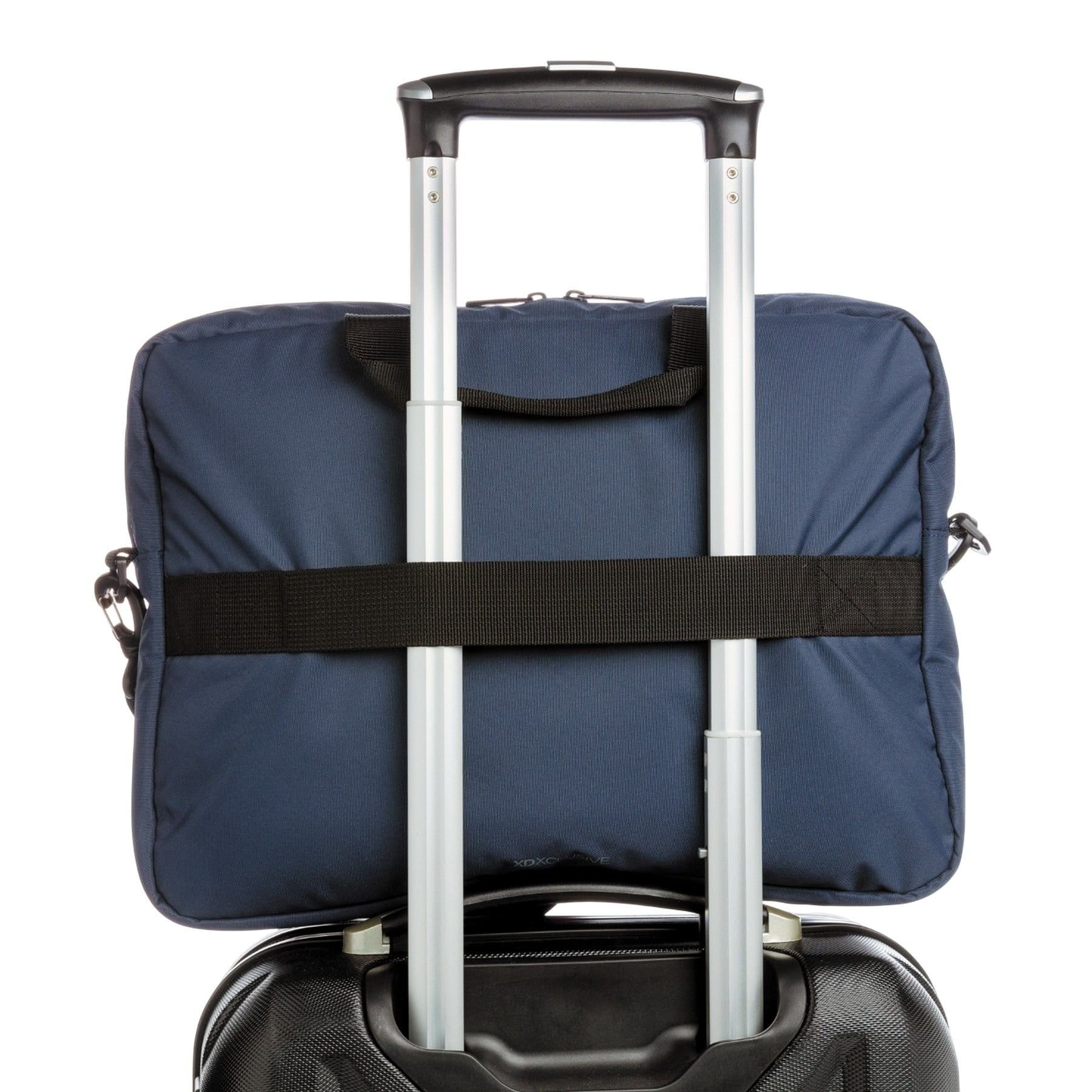 XD XCLUSIVE XD XCLUSIVE Men's Impact RPET 6.5L Laptop Bag in Navy - 4