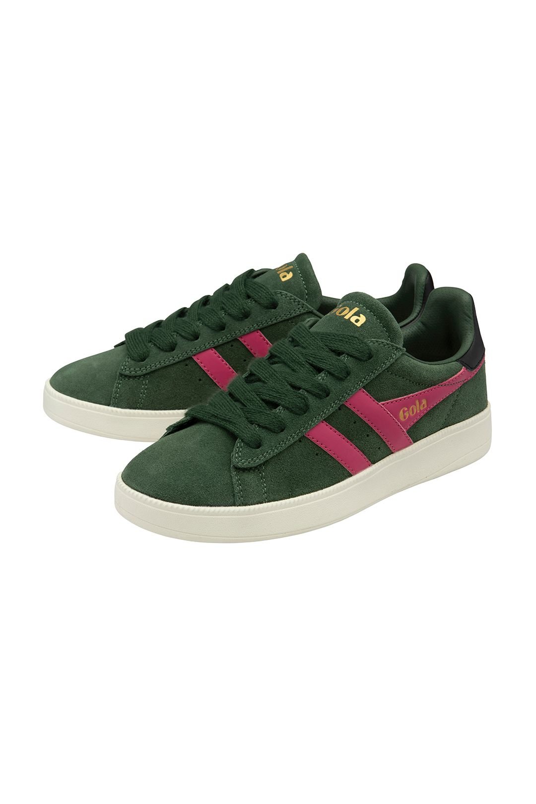 Gola Classics Gola Classics Women's 'Aztec' Suede Lace-Up Trainers in Green - 3