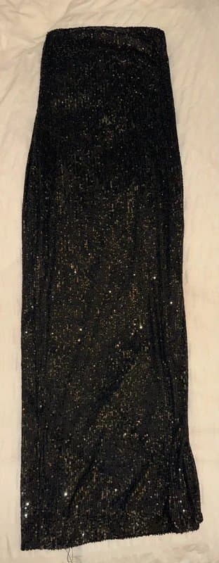 Source Unknown Sequin bandeau midi dress